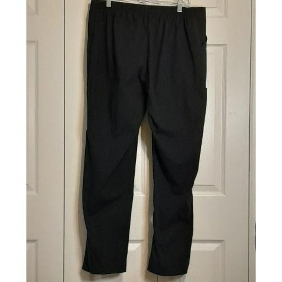 🍒 ScrubStar Black Tie Front Scrub Pant L - Picture 2 of 6